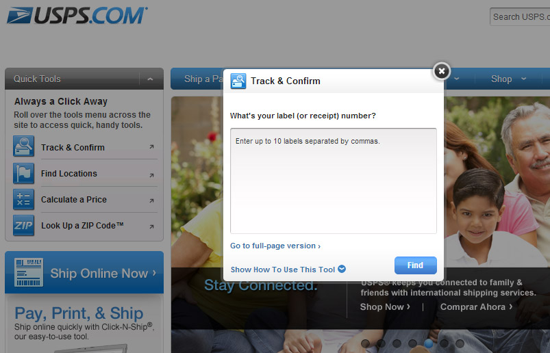 USPS - почтовая служба США / Вики и блоги / gSconto