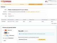 Выбор оплаты через Moneybookers