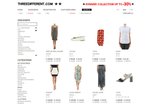 Threedifferent.com - дизайнерский аутлет из Италии (одежда для мужчин и женщин)