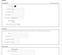 Регистрационная форма