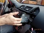 Авто монитор, фронтальная камера и камера заднего вида, установка в toyota rav4