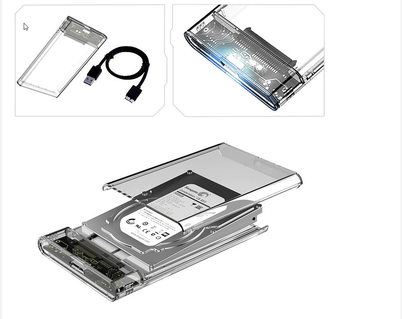 Корпус для внешнего HDD/SSD 2,5 дюйма USB 3.0 / Отзывы покупателей и ...