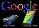 Новинки от Google - Google Nexus 7 FHD Tablet и Google Chromecast